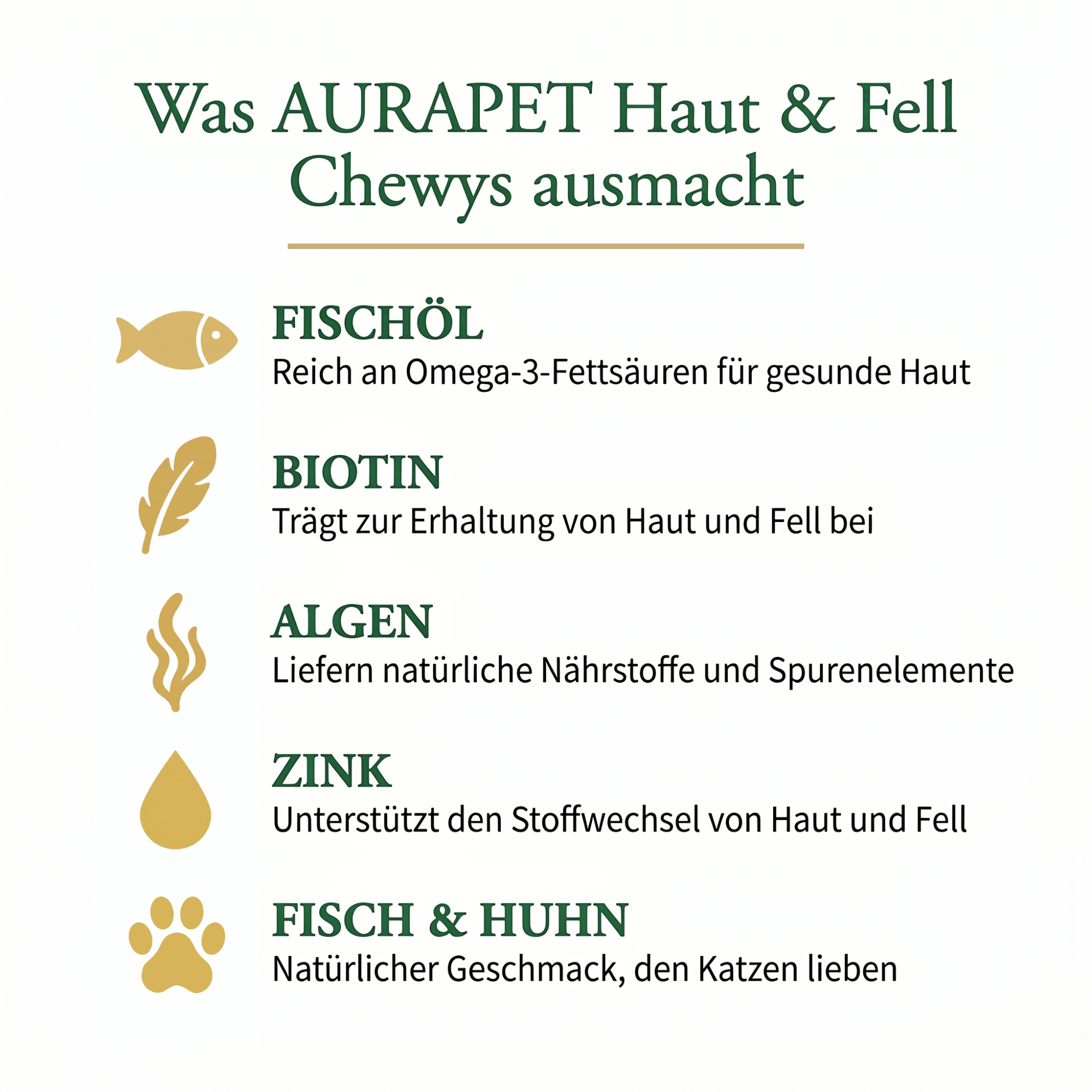 Haut & Fell Chewys